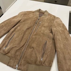 Men’s Allsaints Suede Bomber